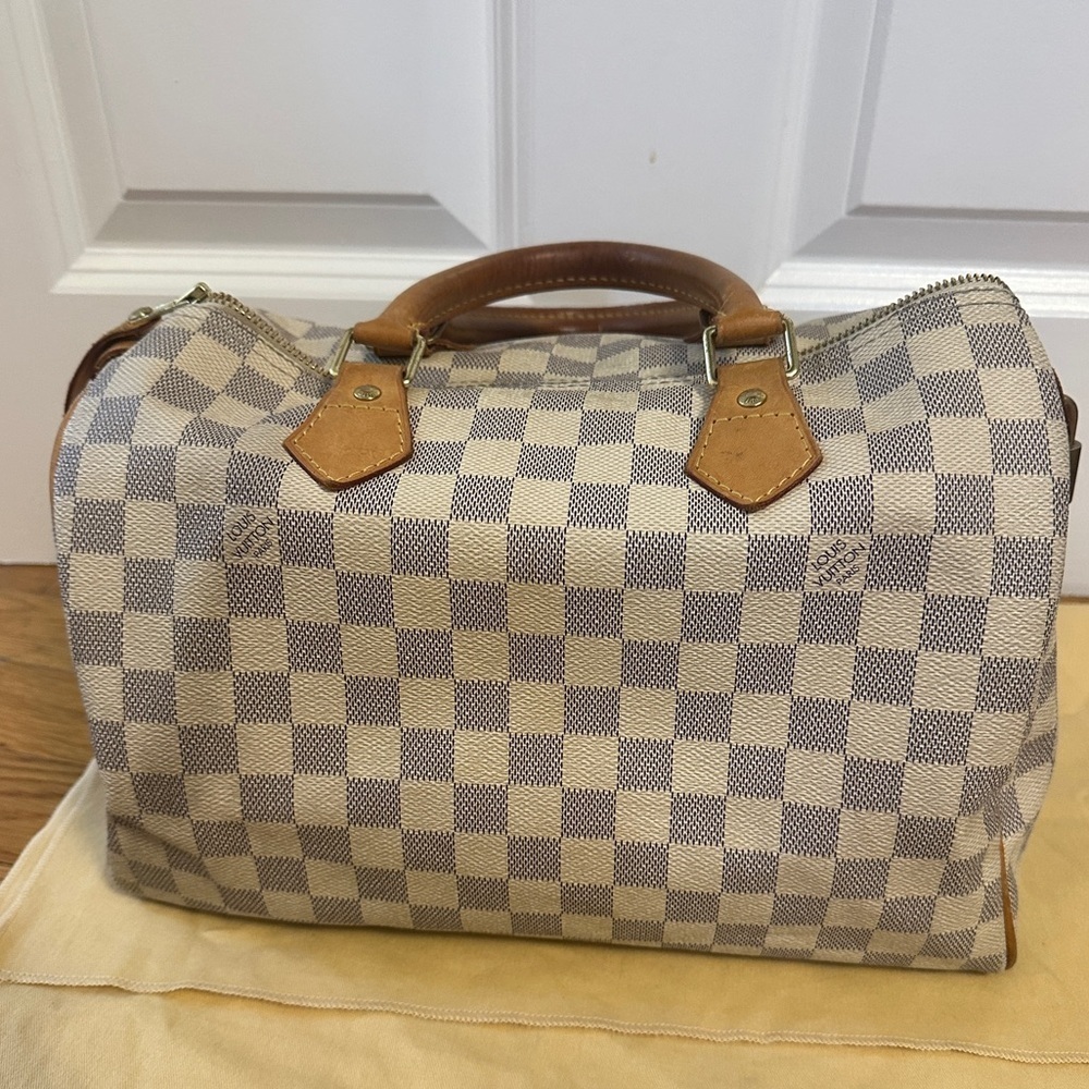 Louis Vuitton Damier Azur Speedy Excellent Condition - Picture 4 of 15